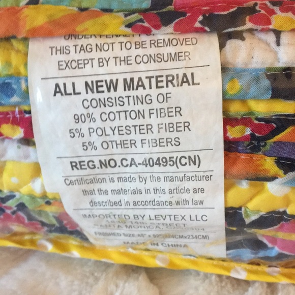 NWT Summer Quilt Set - Full/Queen + Shams - Picture 6 of 11